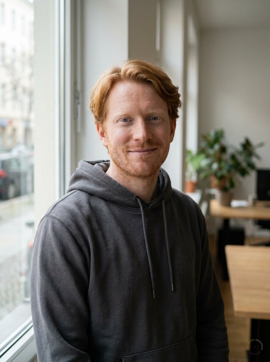 KI-generiert: Theo vom Team der Plan Genial Unternehmensberatung